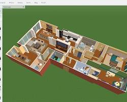 Planner 5D floor plan design tool Google image
