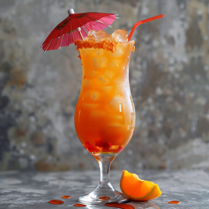 Hurricane with a Twist cocktail
